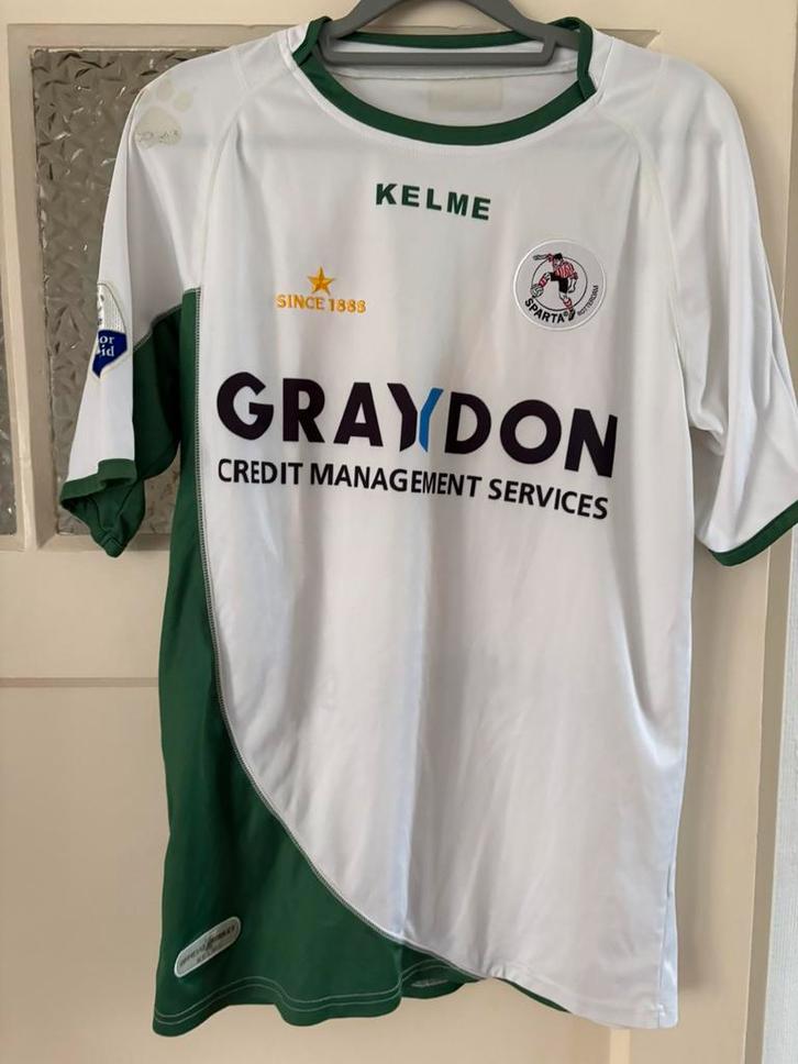 Sparta Rotterdam – Rachid Bouaouzan #14 – Match Worn, Sport en Fitness, Voetbal, Zo goed als nieuw, Shirt, Ophalen of Verzenden