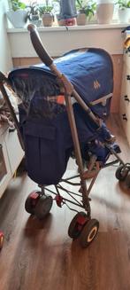 Maclaren techno xt buggy blauw, Ophalen, Gebruikt, Maclaren, Zonnekap