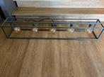 Industriële hanglamp met 5 dimbare bollen - 150cm breed, Ophalen, Gebruikt
