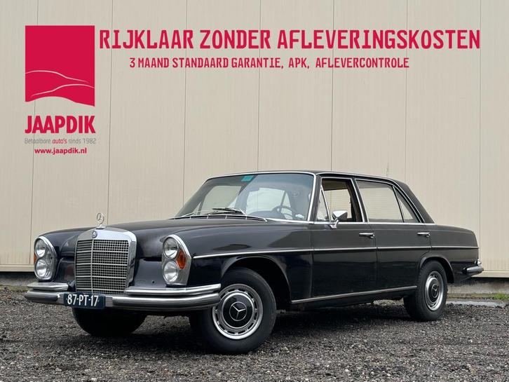 Mercedes-Benz 280 SEL BWJ 1972 3.5 V8 200 PK STUURVERSNELLIN, Auto's, Oldtimers, Bedrijf, Te koop, Mercedes-Benz, Benzine, Sedan