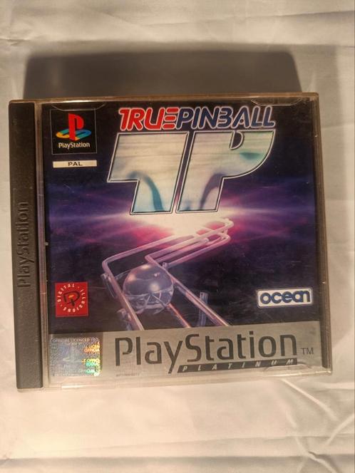 True pinball playstation 1 compleet, Spelcomputers en Games, Games | Sony PlayStation 1, Gebruikt, Strategie en Constructie, 3 spelers of meer