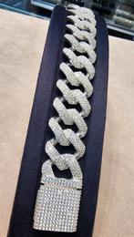 Prachtige Cubaan link Zilver 925 armband massief, Ophalen of Verzenden, Nieuw, Zilver, Zilver