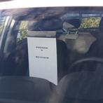 auto kaarthouder met haak, Ophalen