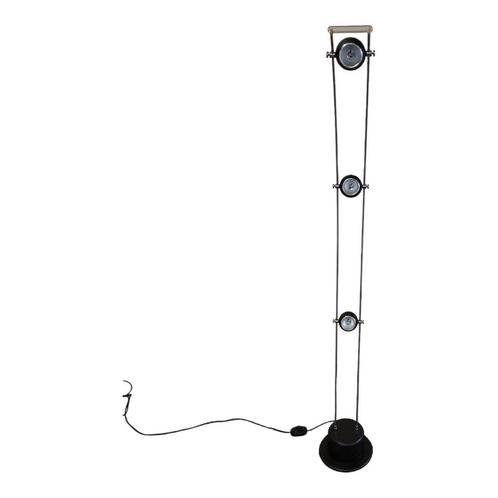 90's vloerlamp Wofi Leuchten, Huis en Inrichting, Lampen | Vloerlampen, Gebruikt, 100 tot 150 cm, Metaal, Ophalen