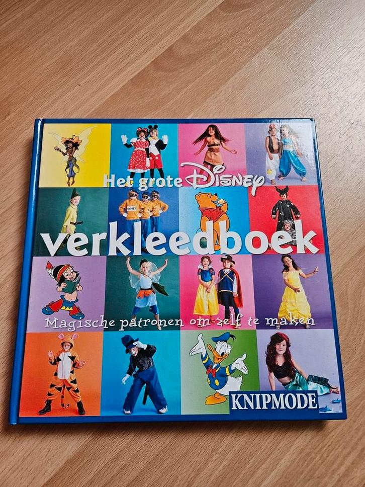 Het grote Disney Verkleedboek, Hobby en Vrije tijd, Kledingpatronen, Zo goed als nieuw, Vrouw, Overige merken, Ophalen of Verzenden