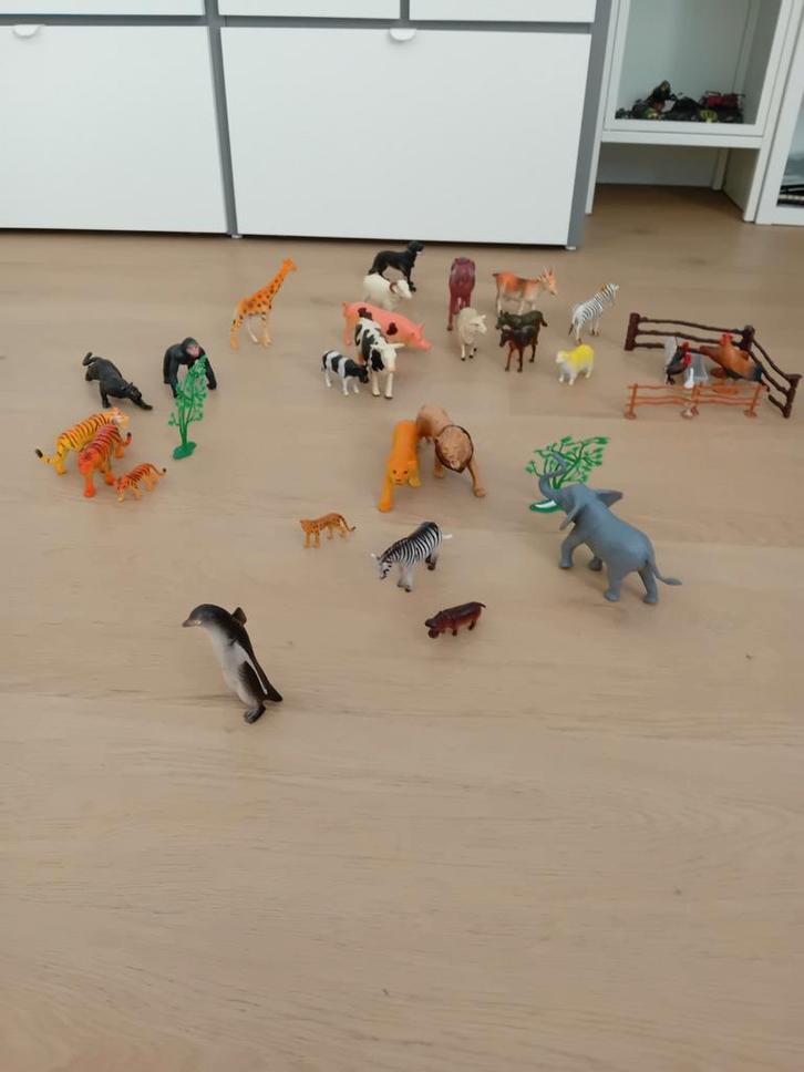 Dieren (zonder merk) speelset, Kinderen en Baby's, Speelgoed | Babyspeelgoed, Gebruikt, Ophalen