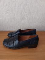 Blauwe leren Jenny damesschoenen, Kleding | Dames, Schoenen, Ophalen of Verzenden, Zo goed als nieuw, Blauw, Instappers