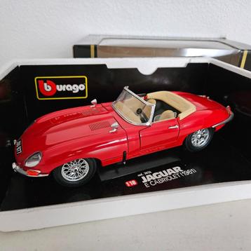 BURAGO: JAGUAR E-TYPE ROADSTER 1961 beschikbaar voor biedingen