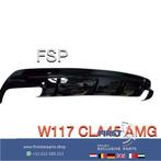 W117 CLA 45 AMG Diffuser zwart achterbumper spoiler CLA45 AM, Ophalen of Verzenden, -, -, -