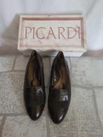 NIEUWE leren instappers. mt 38 PICARDI van 114 voor 65, Bruin, ., Instappers, Nieuw