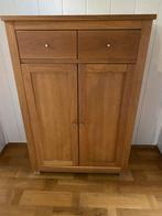 Mooie houten ( fineer) kast. Met 2 lades., Huis en Inrichting, Kasten | Ladekasten, Ophalen, Overige materialen, 1 of 2 laden