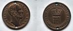 Penninkje overlijden Willem II 1840 D4, Postzegels en Munten, Penningen en Medailles, Verzenden, Overige materialen, Nederland