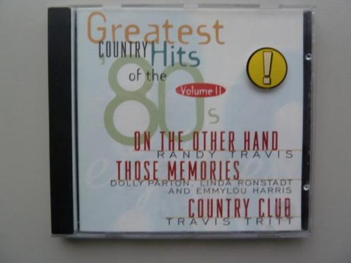 Greatest country hits of the 80s, Cd's en Dvd's, Cd's | Country en Western, Zo goed als nieuw, Ophalen of Verzenden
