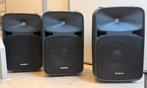 3 Samson Auro D210 actieve luidsprekers, totaal 600 Watt., Muziek en Instrumenten, Versterkers | Keyboard, Monitor en PA, Ophalen