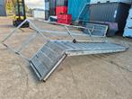 Gegalvaniseerde stalen buitentrap met bordes 280cm, Ophalen, Zo goed als nieuw, 2 tot 4 meter
