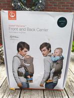 Stokke MyCarrier donker blauw 2-in-1 buik en rug drager, Overige merken, Buik of Rug, Ophalen of Verzenden, Zo goed als nieuw