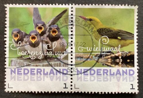 Beleef de natuur boerenzwaluw en wielewaal, Postzegels en Munten, Postzegels | Nederland, Gestempeld, Verzenden
