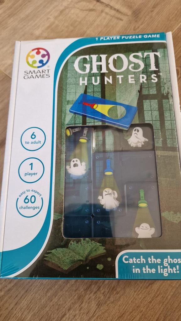 SmartGames Ghost Hunters - Nieuw in verpakking!, Een of twee spelers, SmartGames, Nieuw, Ophalen of Verzenden