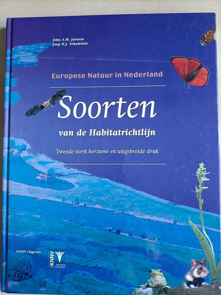 J.H.J. Schaminee - Soorten van de habitatrichtlijn, Boeken, Wetenschap, Zo goed als nieuw, Ophalen of Verzenden