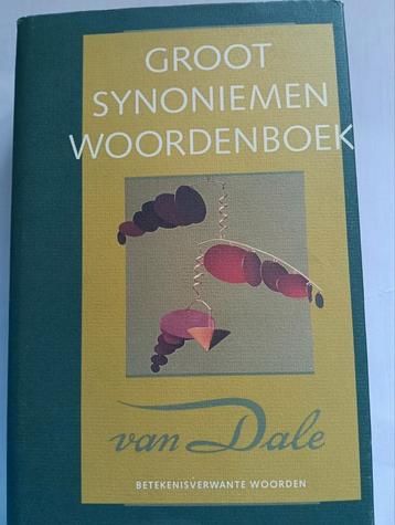 Groot woordenboek van synoniemen en andere betekenisverwante beschikbaar voor biedingen