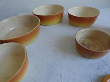 Petrus Regout Parafeu le Sphinx Hollande oranje servies beschikbaar voor biedingen