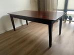 Laatste kans: Eettafel 200x90cm met lades, Huis en Inrichting, Tafels | Eettafels, Ophalen, Koloniaal, 50 tot 100 cm, Zo goed als nieuw