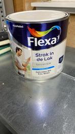 Ongeopende Flexa strak in de Lak 9010 - 2,5 liter, Nieuw, Lak, Ophalen of Verzenden, Wit