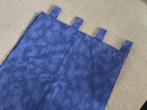 Gordijn 220x130 blauw, Huis en Inrichting, Stoffering | Gordijnen en Lamellen, Gebruikt, 100 tot 150 cm, 200 cm of meer, Ophalen of Verzenden