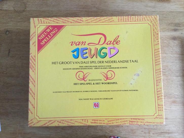 Van Dale jeugdeditie : taalspel, Hobby en Vrije tijd, Gezelschapsspellen | Bordspellen, Ophalen of Verzenden