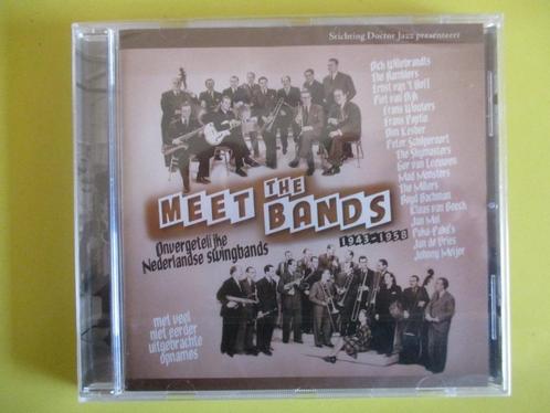 Meet the Bands 1943-1958 - CD Nieuw - Nederlandse Swingbands, Cd's en Dvd's, Cd's | Jazz en Blues, Nieuw in verpakking, Jazz, 1940 tot 1960