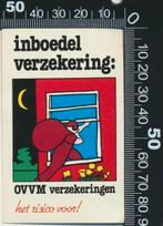 Sticker: OVVM Verzekeringen - Inboedel verzekering, Verzenden, Zo goed als nieuw, Bedrijf of Vereniging
