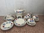 Boerenbont servies (4 persoons ), Ophalen of Verzenden, Aardewerk, Boerenbont, Bord(en)