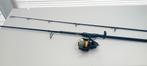 Zo goed als nieuwe Profiler karper/penhengel met Shimano, Watersport en Boten, Ophalen, Zo goed als nieuw, Complete set
