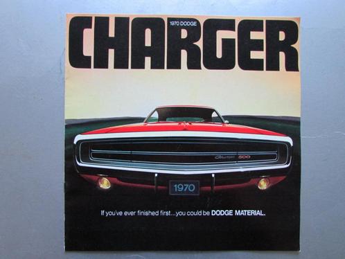 1970 DODGE CHARGER prestige brochure, Engels, Boeken, Auto's | Folders en Tijdschriften, Zo goed als nieuw, Overige merken, Ophalen of Verzenden