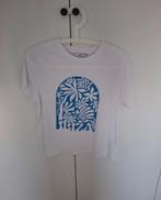 Next shirt wit blauw ibiza 36 s 38 m, Maat 38/40 (M), Wit, Ophalen of Verzenden, Zo goed als nieuw
