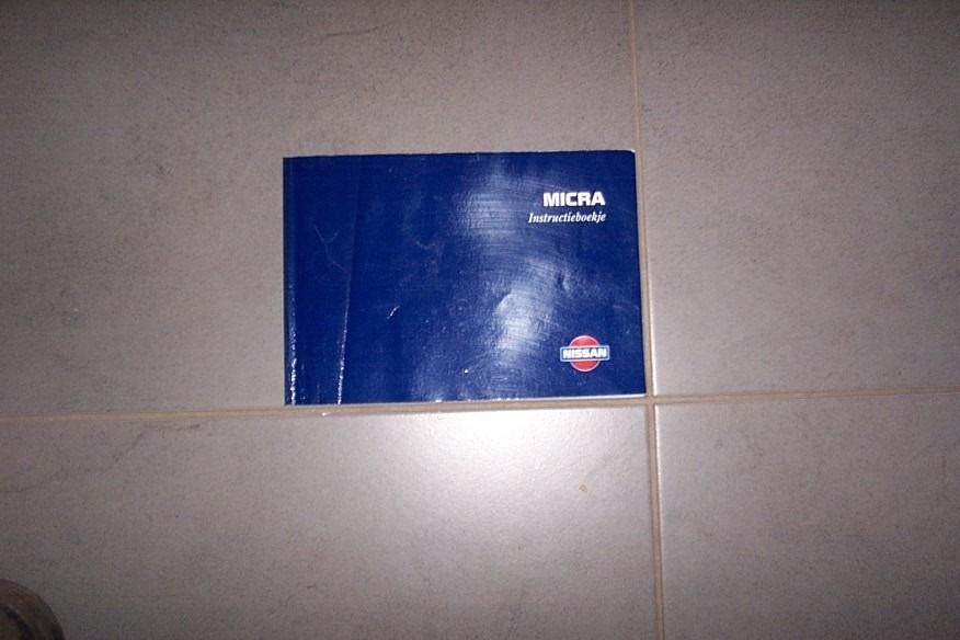 Gebruikershandleiding NISSAN MICRA K11  1997/2002, Auto diversen, Handleidingen en Instructieboekjes, Ophalen of Verzenden