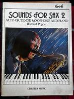 Bladmuziek Saxofoon Eb of Bb Sounds for Sax 2, Muziek en Instrumenten, Bladmuziek, Verzenden, Les of Cursus, Jazz, Piano