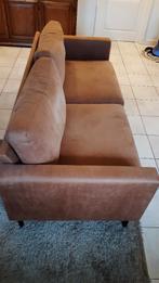 2 zits bank caramel, Ophalen, Modern landelijk, Tweepersoons, 75 tot 100 cm