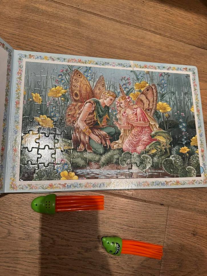 S. Barber - de Wereld van de Feeën Puzzelboek, Kinderen en Baby's, Speelgoed | Kinderpuzzels, Gebruikt, 4 tot 6 jaar, Meer dan 50 stukjes