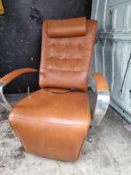 Prominent relexstoel, Ophalen, Gebruikt, Minder dan 75 cm, Leer