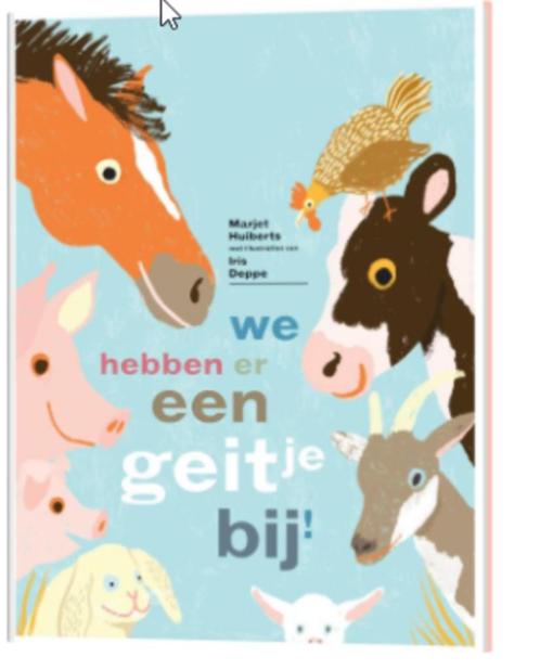 Prentenboek We hebben er een geitje bij! Marjet Huiberts, Boeken, Prentenboeken en Plaatjesalbums, Nieuw, Ophalen