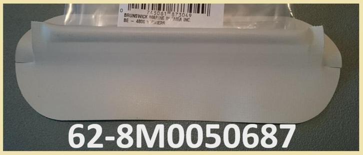 62-8M0050687 Zitbankpatch Mercury boot Dinghy 200-240-270, Watersport en Boten, Accessoires en Onderhoud, Nieuw, Overige typen