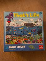 That's Life Puzzel - 1000 stukjes, Ophalen of Verzenden, 500 t/m 1500 stukjes, Zo goed als nieuw, Legpuzzel