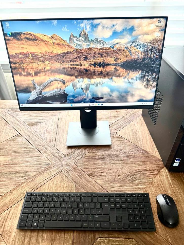 DESKTOP PC | LG BEELDSCHERM 23" l WINDOWS 11 | INTEL i5 |, Computers en Software, Desktop Pc's, Gebruikt, 2 tot 3 Ghz, SSD, 8 GB