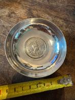 Klein oud zilver ? bakje met antieke zilveren iraanse munt, Ophalen of Verzenden, Zilver