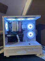 Witte Gaming PC | 4060 | Ryzen 5 5600x | 16 GB | 1 TB SSD, Zelf gebouwde pc, Zo goed als nieuw, Gaming, SSD