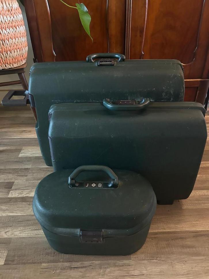 3 Samsonite Koffers, Sieraden, Tassen en Uiterlijk, Koffers, Gebruikt, Hard kunststof, 70 cm of meer, 55 cm of meer, Slot, Ophalen