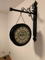 Grolsch Stationsklok / Caféklok, Huis en Inrichting, Ophalen, Gebruikt, Analoog, Wandklok