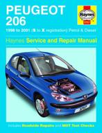 Peugeot 206 Haynes boek [1998 - 2001], Auto diversen, Handleidingen en Instructieboekjes, Ophalen of Verzenden