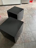 Houten kubus 40x40x40cm, Huis en Inrichting, Woonaccessoires | Zuilen en Pilaren, Ophalen, Zo goed als nieuw